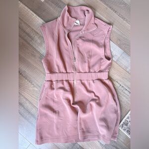 Varley Dusty Pink DoubleSoft Top